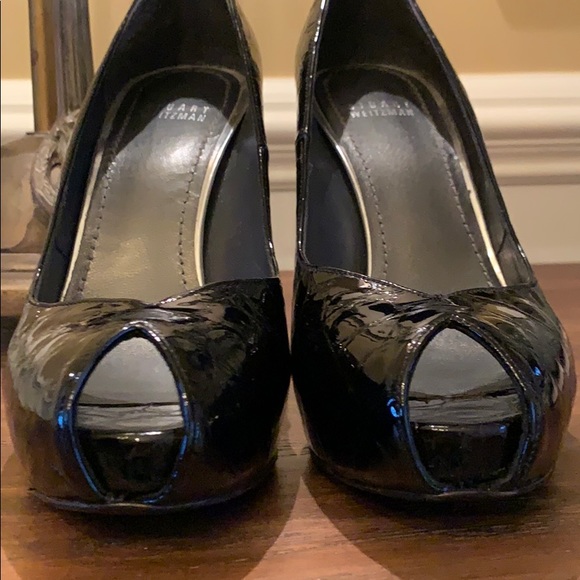 Stuart Weitzman PeepToe Heels - Picture 6 of 11